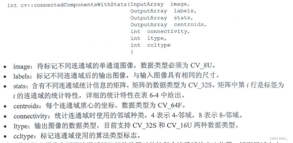 Opencv 图像形态学操作 Opencv标记不同连通域的位置 Gll 的博客 Csdn博客