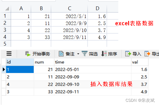 【Python笔记】Python + xlrd + pymysql读取excel文件数据并且将数据插入到MySQL数据库里面