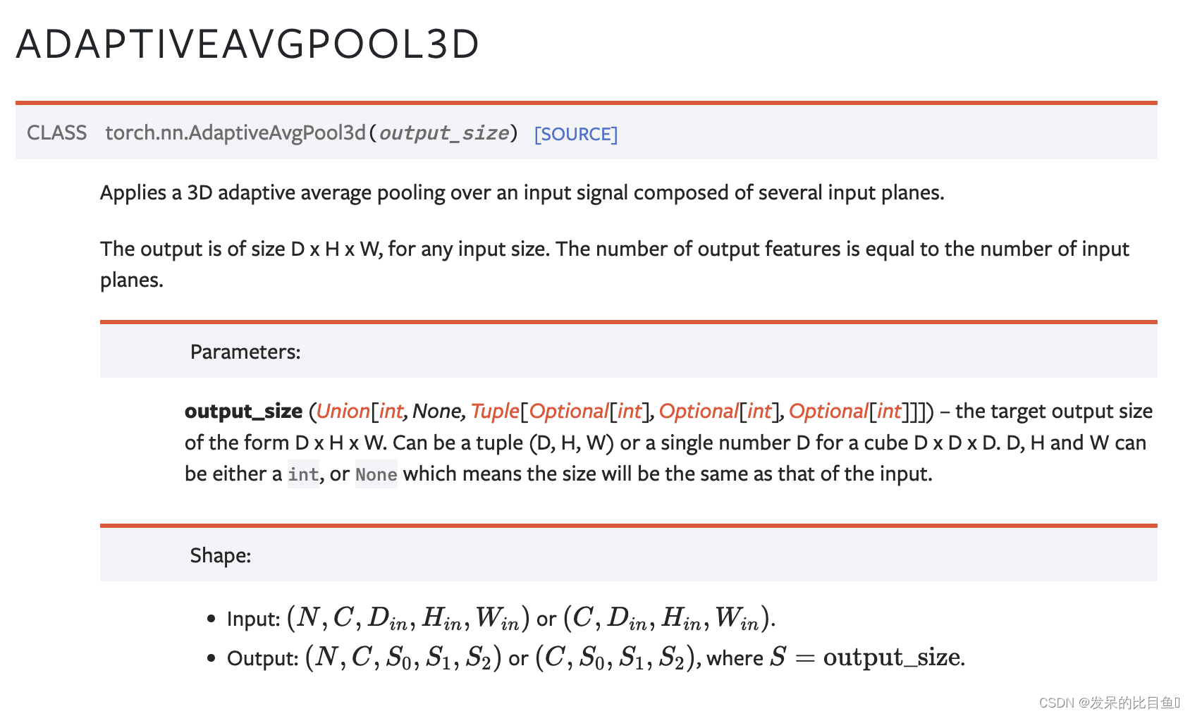 小白学Pytorch系列--Torch.nn API Pooling layers(3)