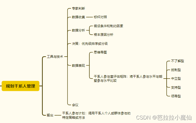 《信息系统项目管理师教程（第4版）》第18章 干系人管理-规划干系人管理