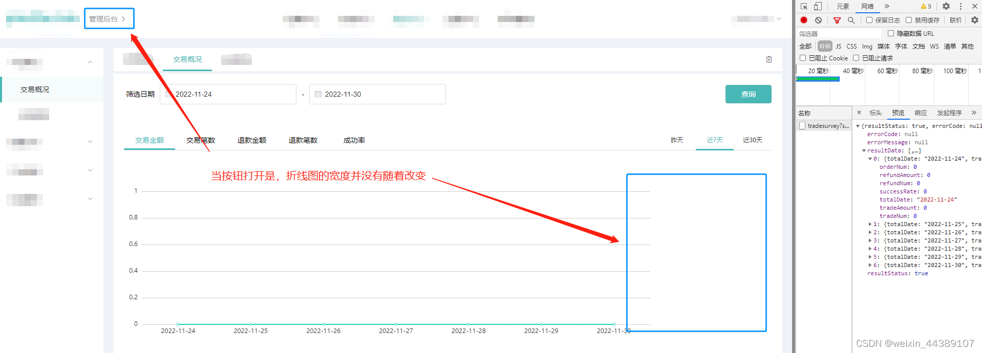 v-charts，点击页面按钮，不能二次重绘，解决方案