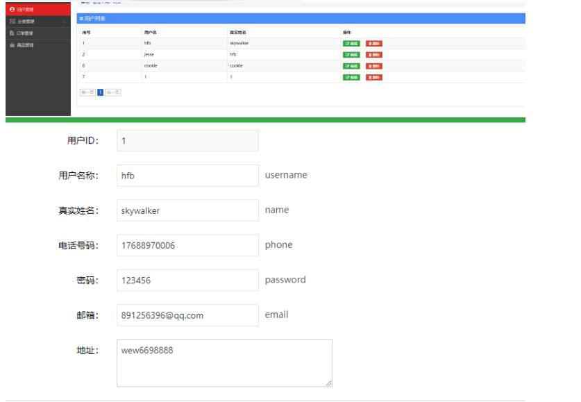 基于javaweb(springboot+mybatis)网上家具商城项目设计和实现以及文档报告