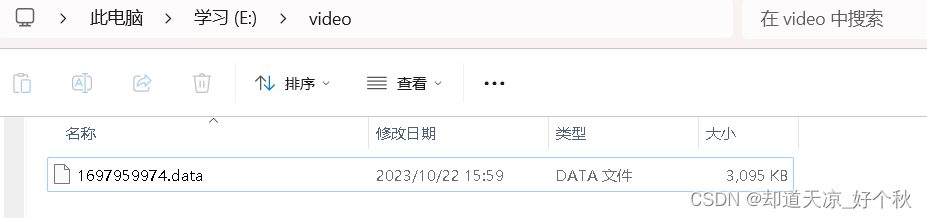 GB28181学习（十）——视音频文件下载