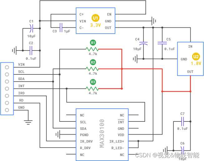 Arduino开发实例-MAX30100传感器模块连接问题解决