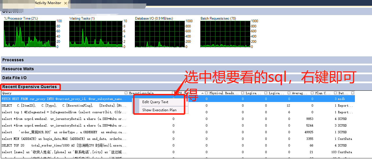 sql server如何看Activity Monitor_activity monitor在哪CSDN博客