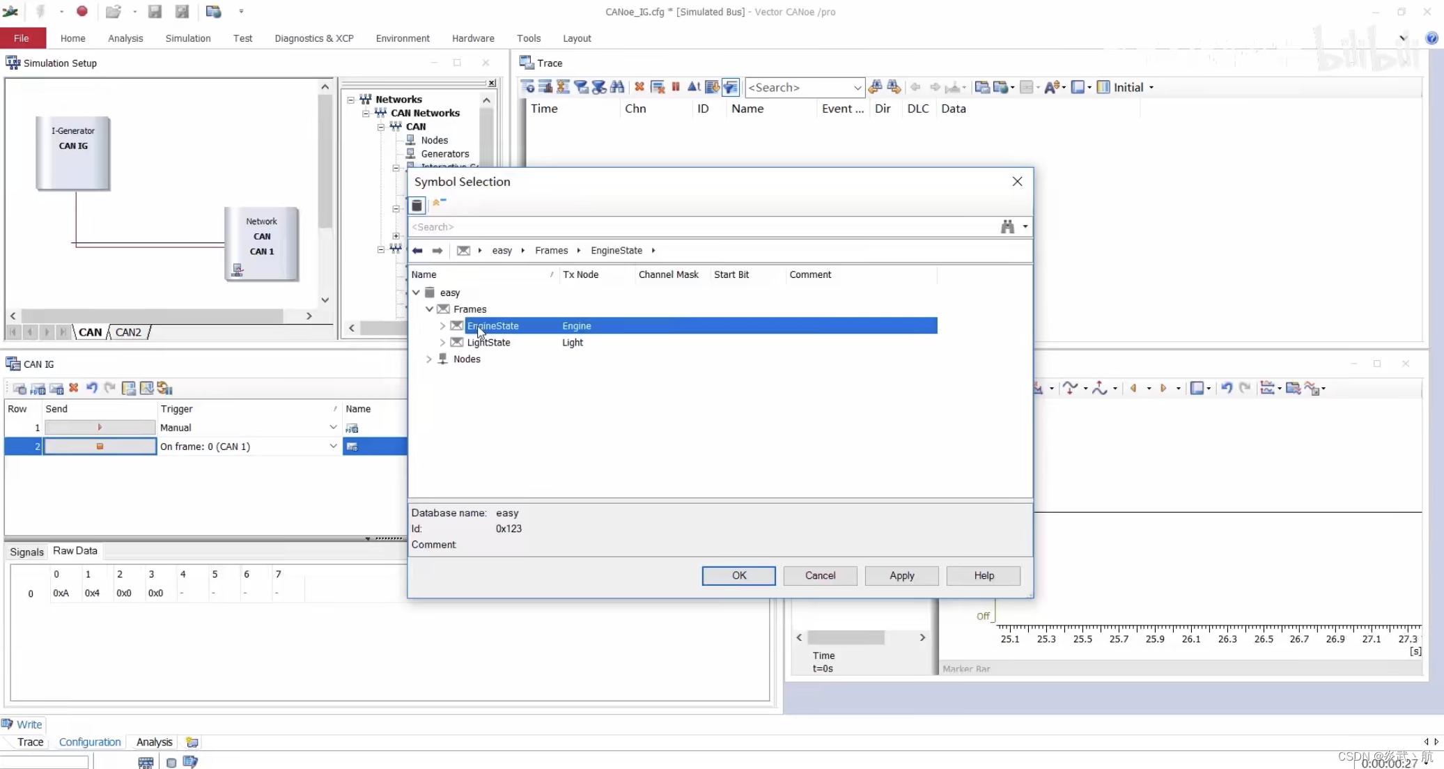 CANoe基础教程：09发送模块CAN IGCSDN博客