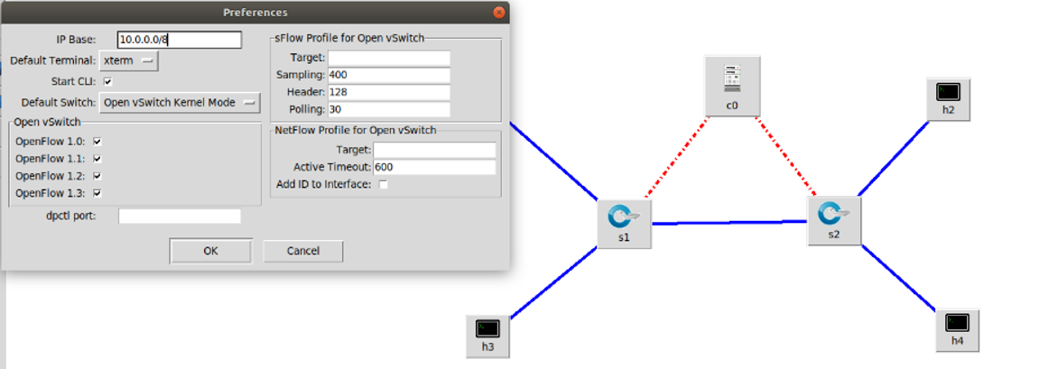 Mininet源码安装和可视化拓扑工具_将mininet搭建的拓扑可视化到前端-CSDN博客