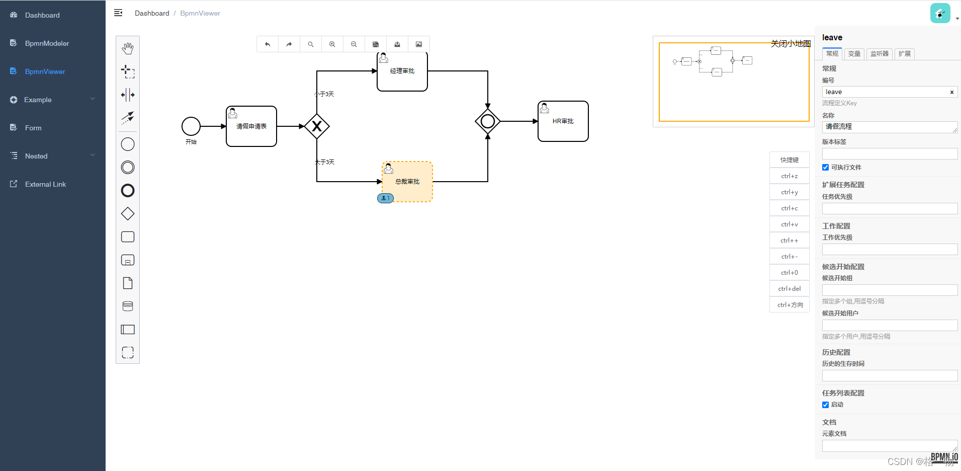 基于bpmn-js的流程设计器_bpmn min-dash-CSDN博客