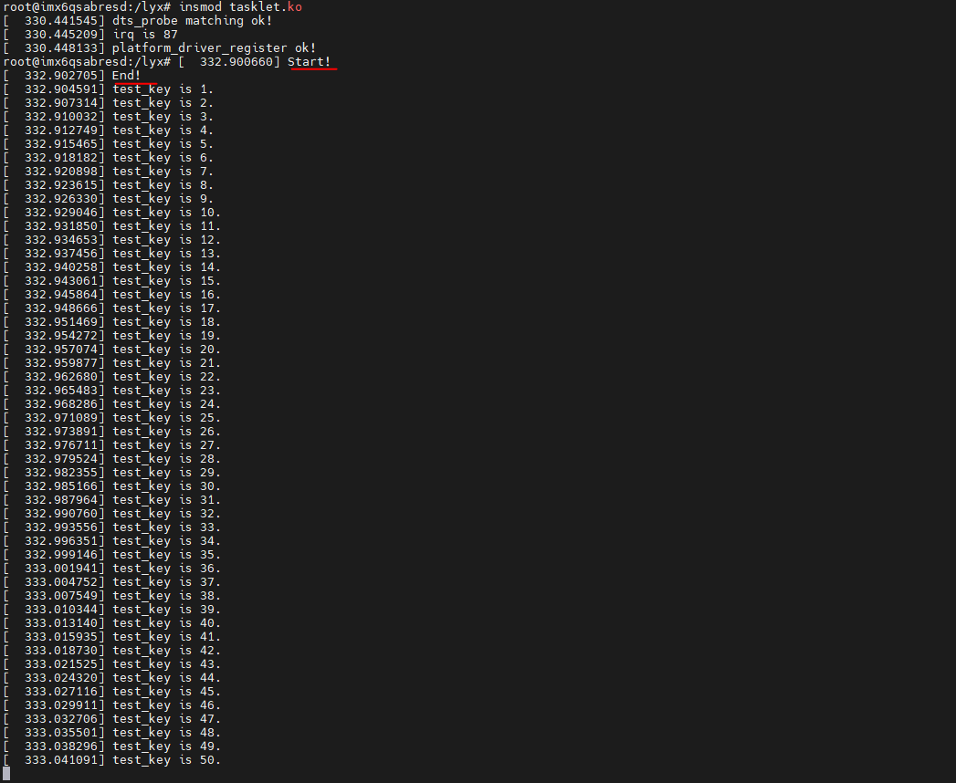Linux下中断下文tasklet的应用_linux硬中断下半部 tasklet使用-CSDN博客
