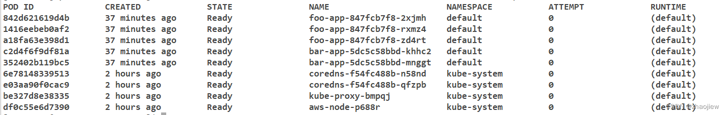 aws eks 集群container runtime升级容器管理工具的切换