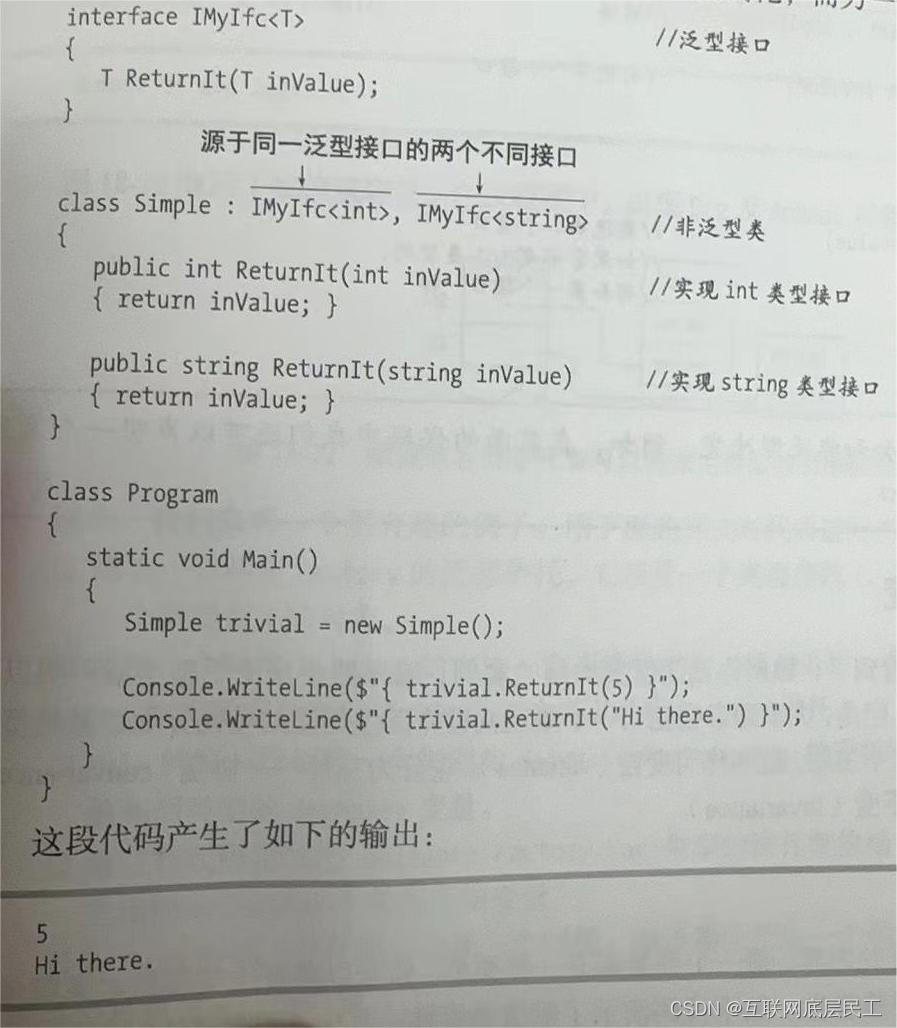 C#之泛型