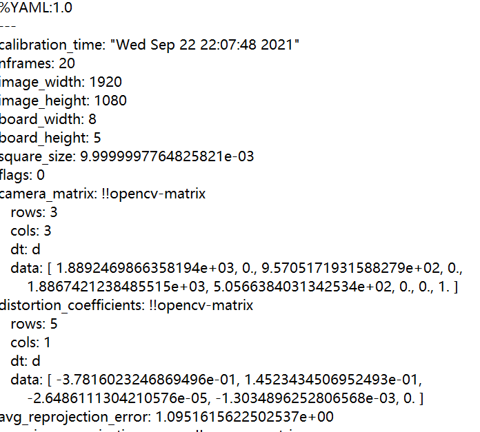 OpenCV comes with routine camera calibration - Programmer Sought