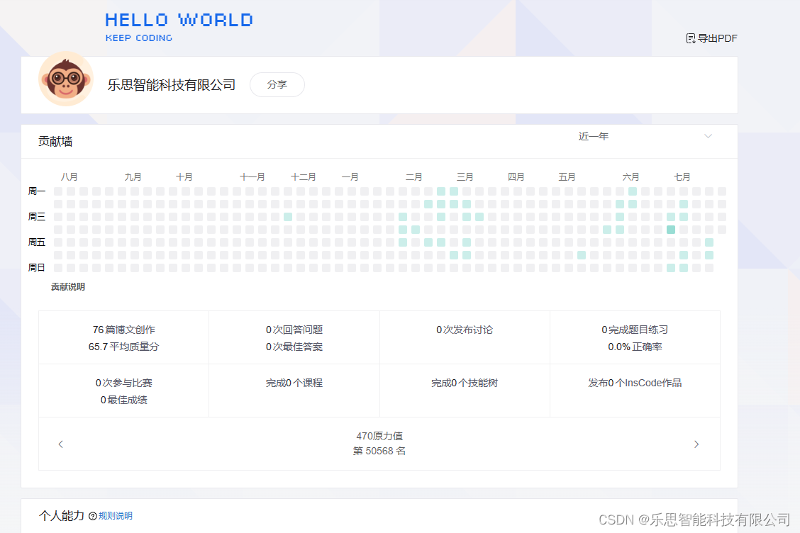 CSDN原理等级的提升方法