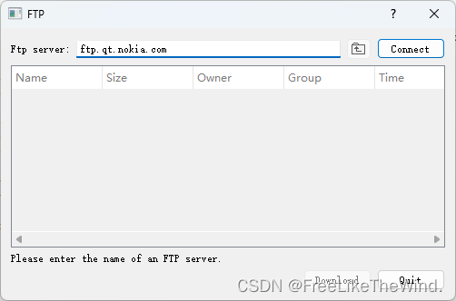 【QT5之QFtp模块】编译及使用