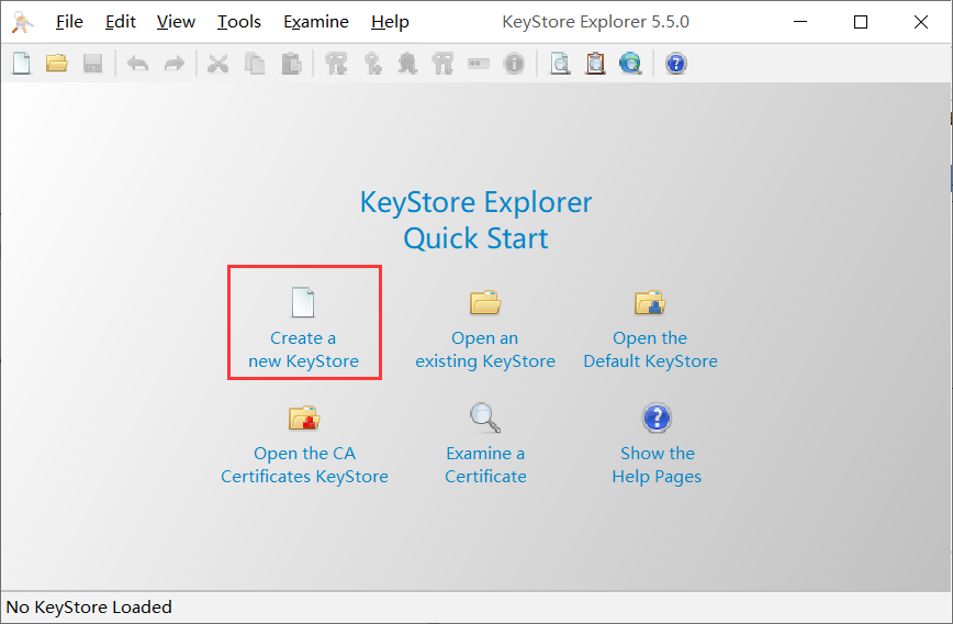 使用 KeyStore Explorer (一个 keytool 的 GUI 工具) 签发带 SAN 的二级证书并导出为 p12 格式在