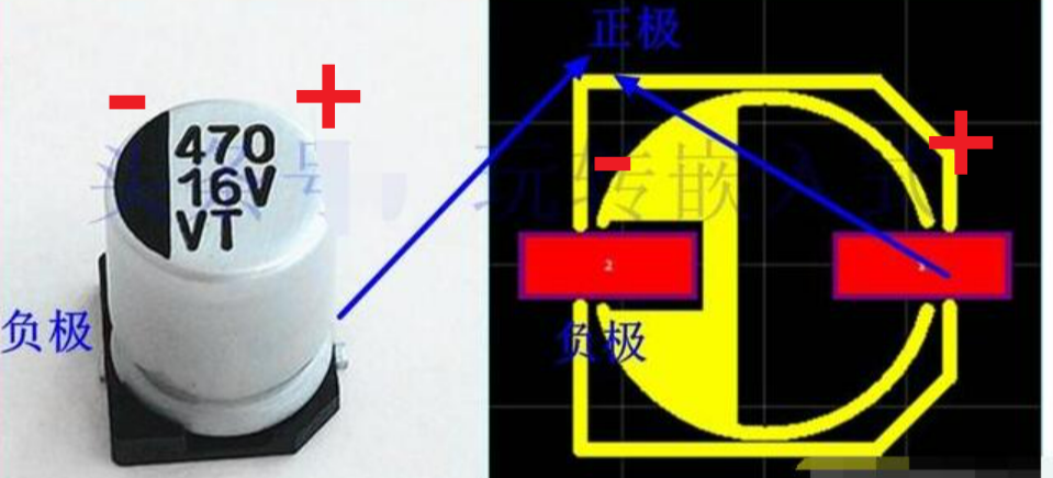 二极管电容正负极判断图文