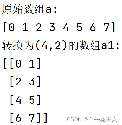 改变数组形状（reshape、transpose）--numpy_reshape Transpose-CSDN博客