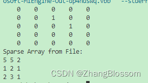 【数据结构C/C++】稀疏矩阵的压缩