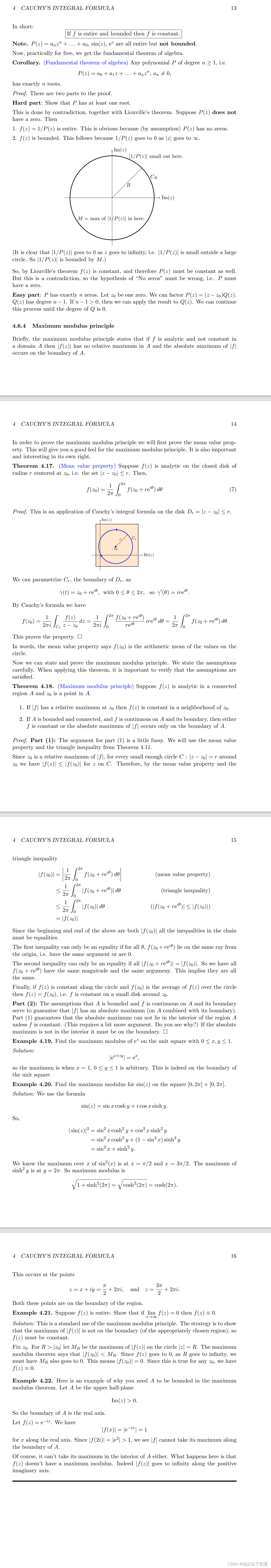Cauchy’s integral formula