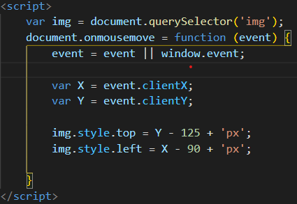 JavaScript 鼠标移动事件