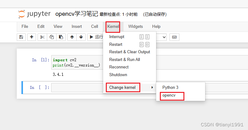 [opencv]opencv-python环境搭建