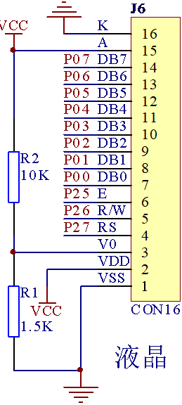 LCD液晶显示屏显示