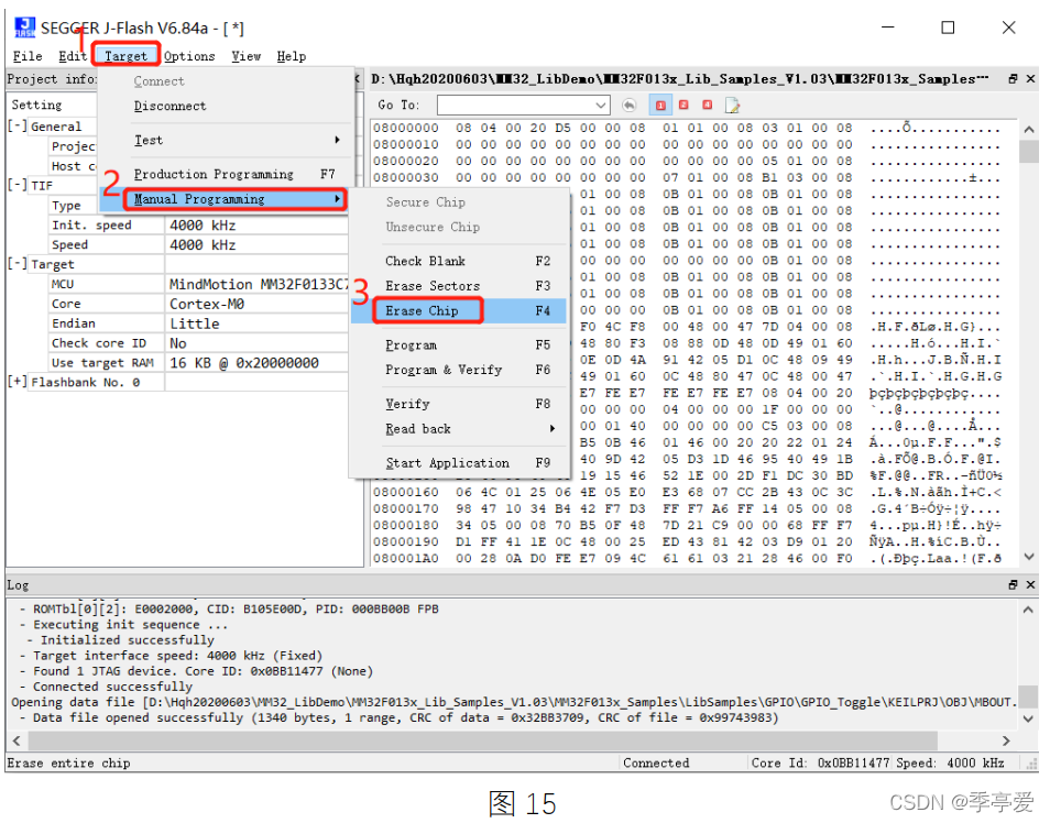 怎么用j-link+j-flash烧写MM32_seeger 文件中找不到j-flash-CSDN博客