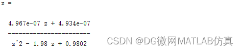 用Matlab将连续传递函数转化为离散传递函数_连续传递函数到离散传递函数-CSDN博客