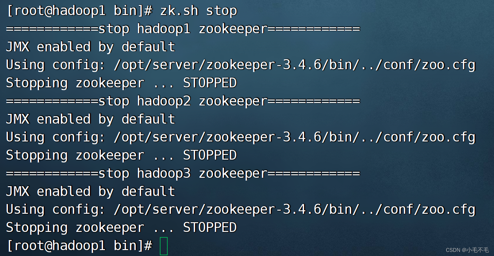 群启zookeeper的脚本文件【保姆级教程】_zk群起脚本-CSDN博客