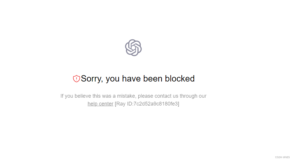 Sorry, you have been blocked(Chatgpt登录被屏蔽)_sorry, you have been ...