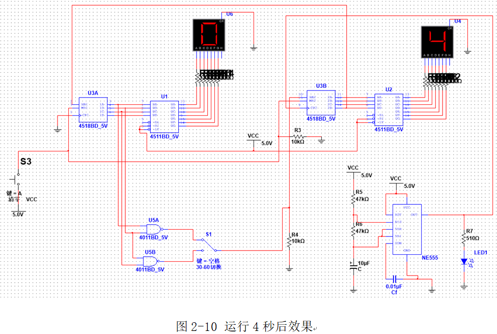 图2-10 运行4秒后效果
