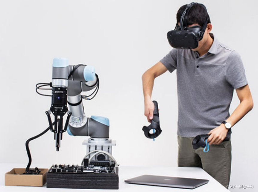 深度学习实战56-基于VR虚拟现实眼镜与计算机视觉远程操控机器人，实现远程协助独居老人生活起居