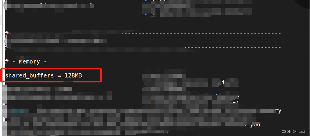 Pg pg li test CSDN 