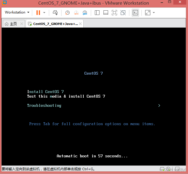 Install CentOS 7