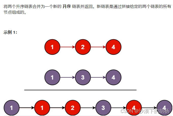 学会链表了还不赶紧刷题（力扣刷题笔记）