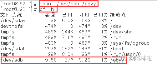 挂载磁盘