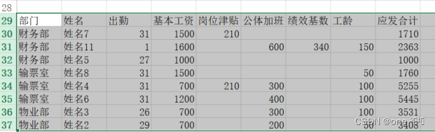 Excel提高工作效率常用功能