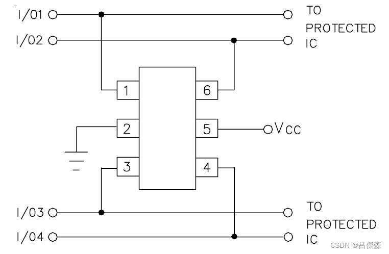 Application circuit for reference