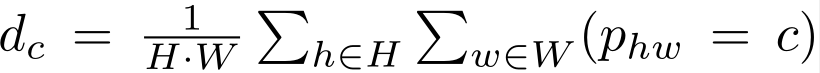 ,dc = 1 H·W P H∈H P W W∈(物理加工= c)。