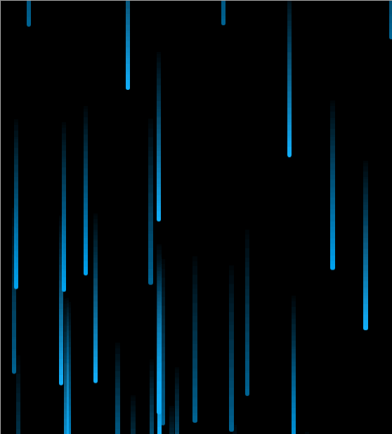 html 实现雨滴落下动画效果