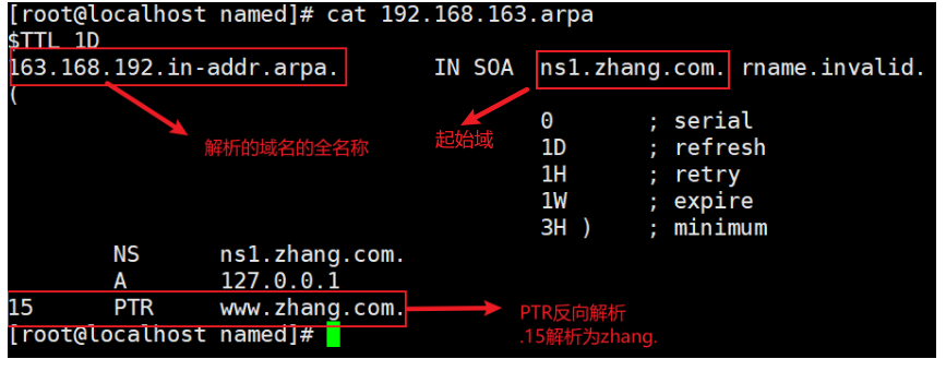 [外链图片转存失败,源站可能有防盗链机制,建议将图片保存下来直接上传(img-HYKDpF2w-1627612693228)(G:\Linux\截图\centos8基础服务\DHCP\反向解析.PNG)]