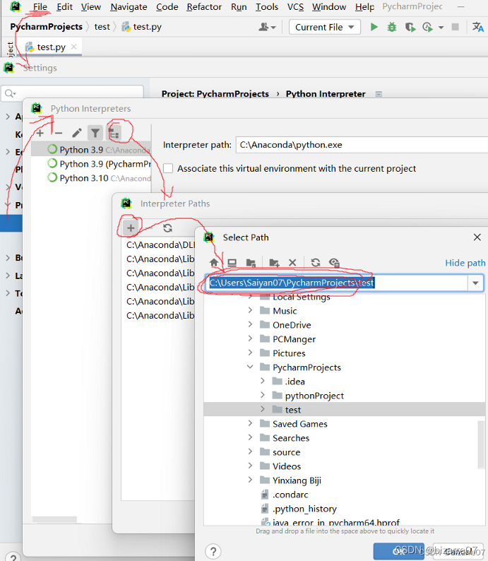 anaconda-pycharm-opencv-cv2-pycharm-cv2-csdn