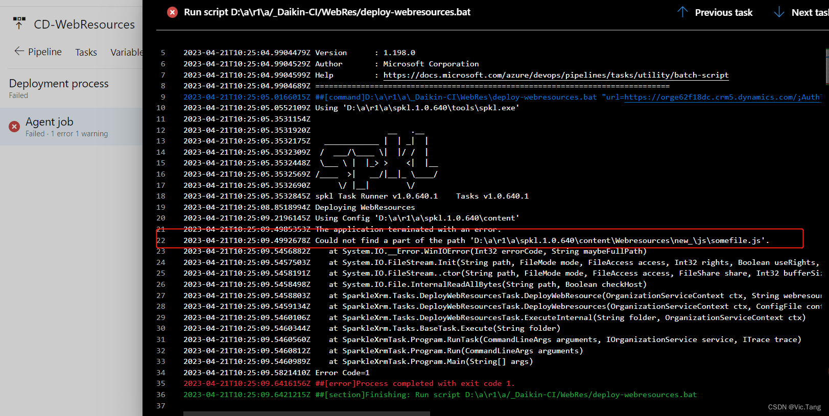 Dynamics 365 DevOps CI/CD之WebResource