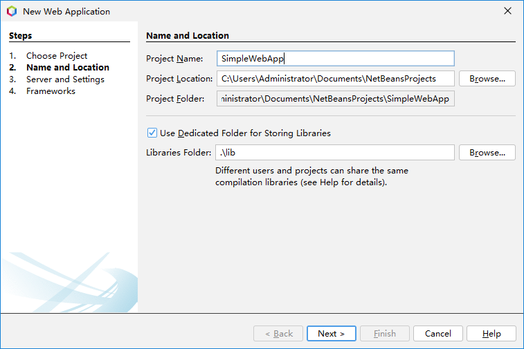 如何使用 Netbeans 创建 Java Web 应用程序_net beans webapp-CSDN博客