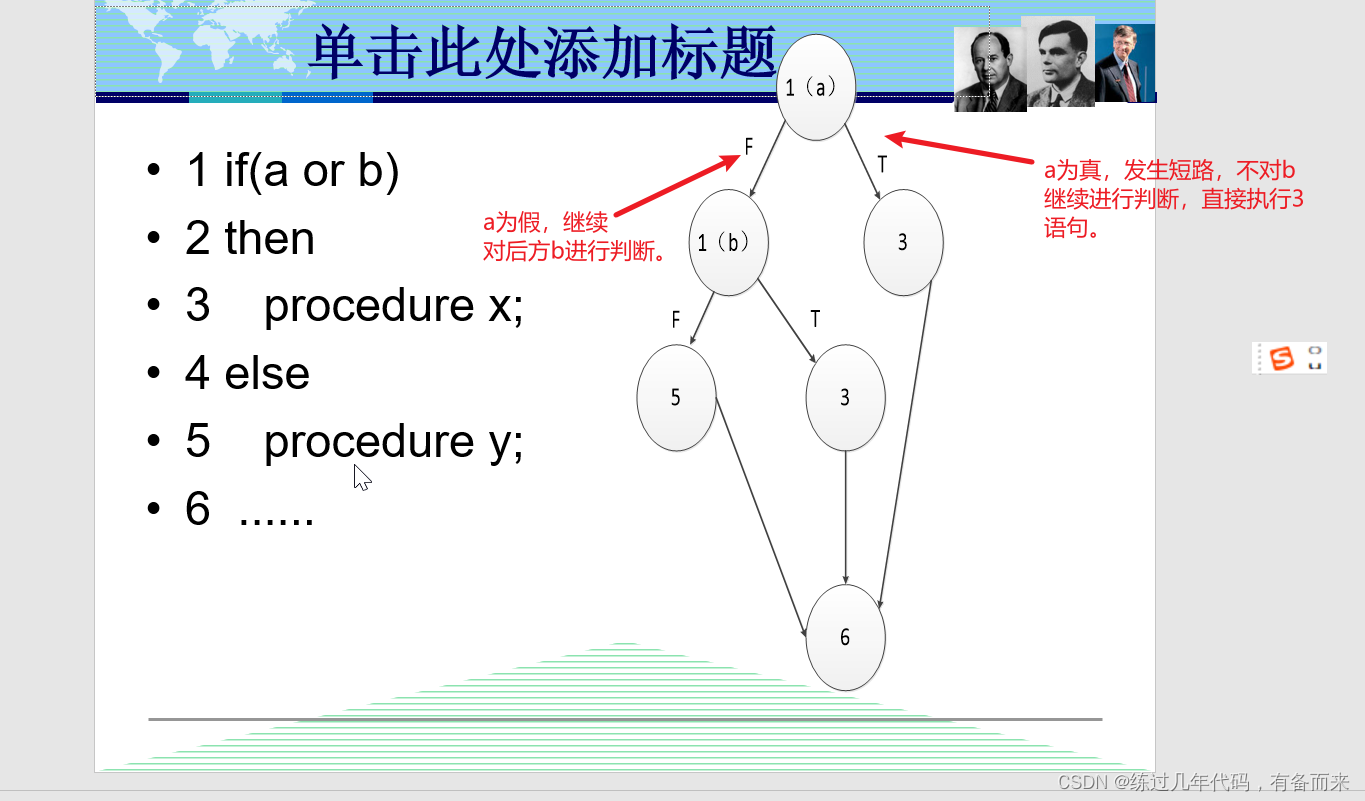 或的短路