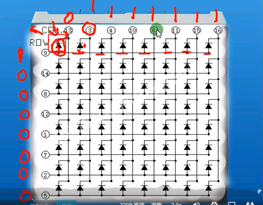 8x8LED点阵_8*8的led点阵需要几个io口-CSDN博客