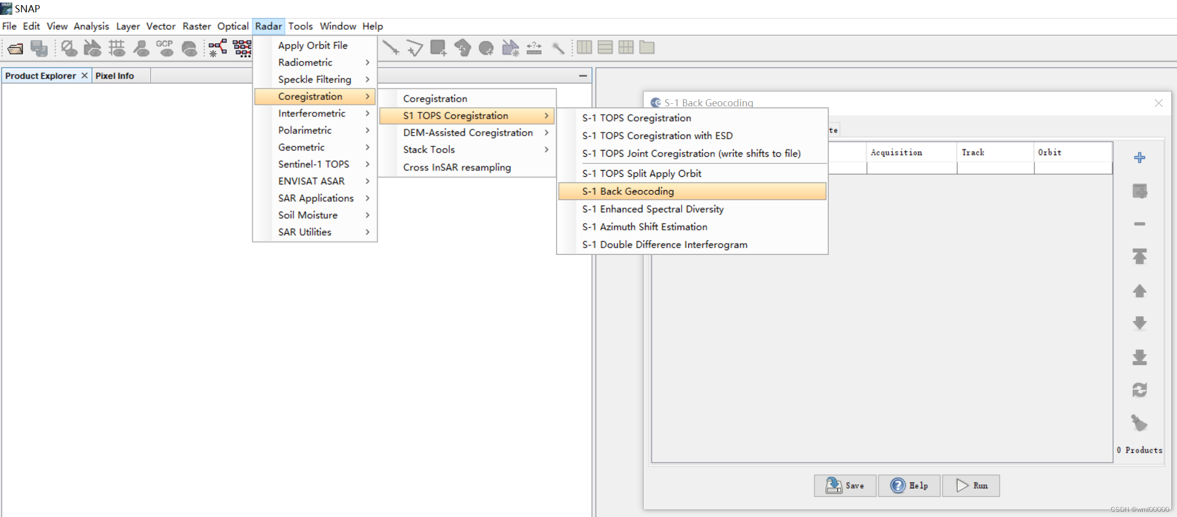 Back-Geocoding