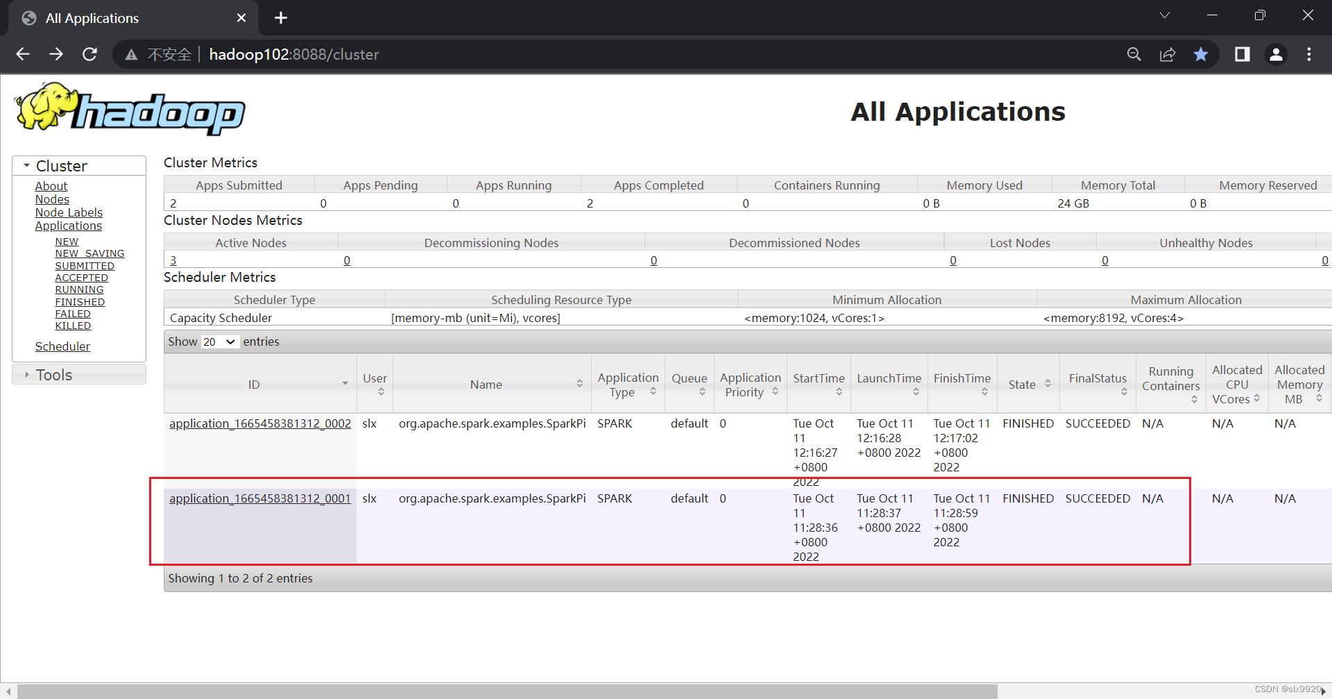 Spark运行环境——Yarn模式_spark配置yarn模式CSDN博客
