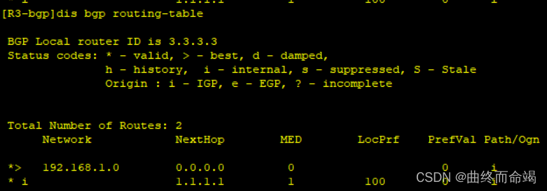 关于的BGP11条选路规则