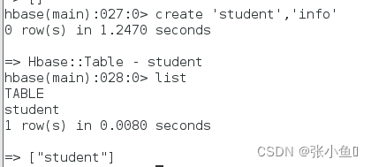 centos7虚拟机下hbase的使用案例讲解